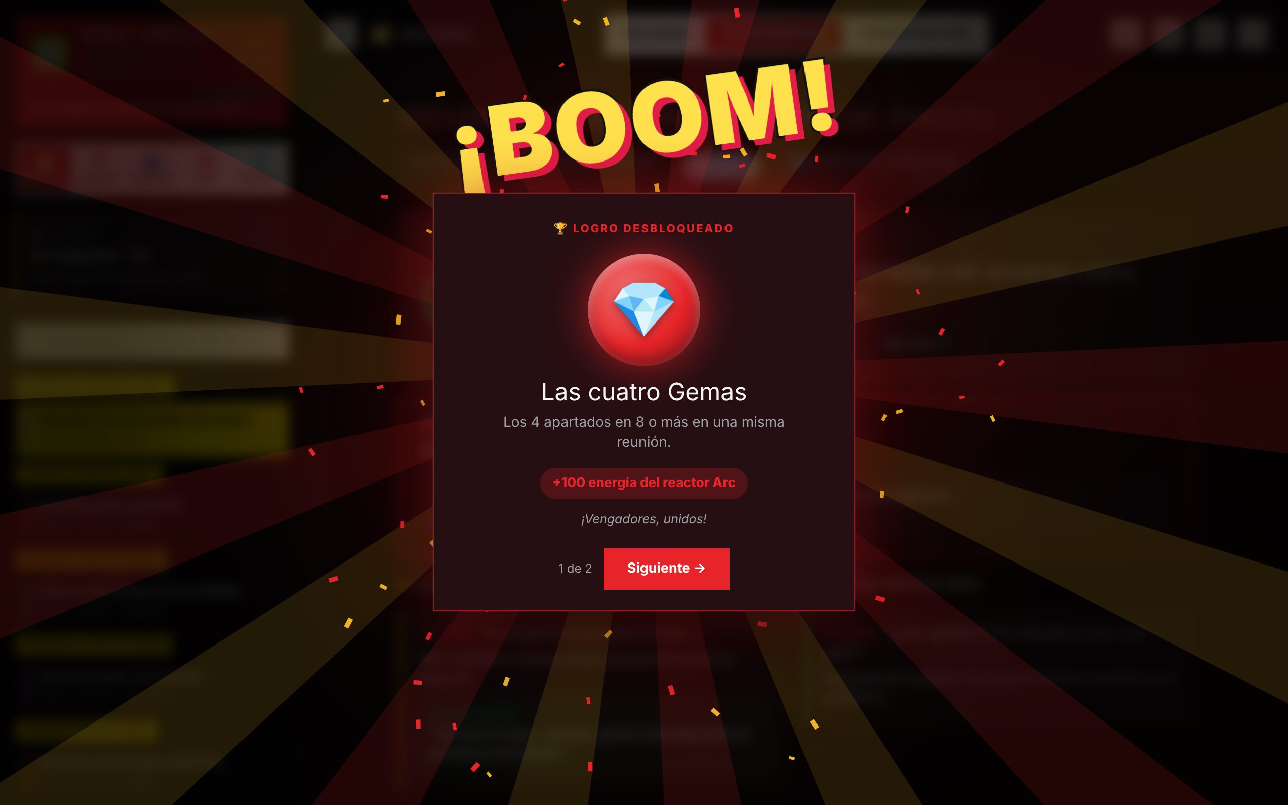 Logro desbloqueado